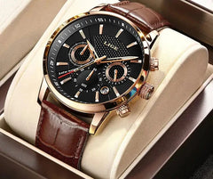 Men's Leather Watches