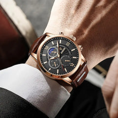 Men's Leather Watches